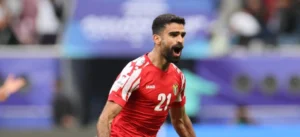الرشدان يتعهد لزميله النعيمات بالفوز على المغرب.