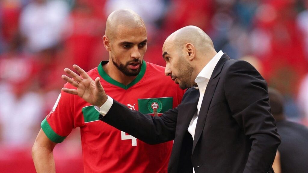 الركراكي يوضح سبب استبعاد أمرابط أمام زامبيا