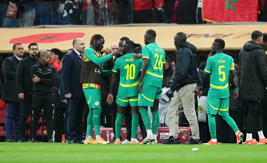 السنغال تشيد بتنظيم المغرب وتتجاهل أحداث النهائي