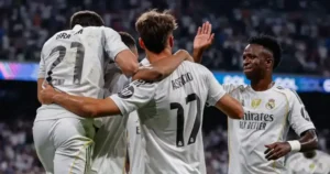 ريال مدريد يفوز على ريال بيتيس بخمسة أهداف بالدوري الإسباني