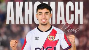 رايو فاليكانو يعلن ضم الدولي المغربي إلياس أخوماش