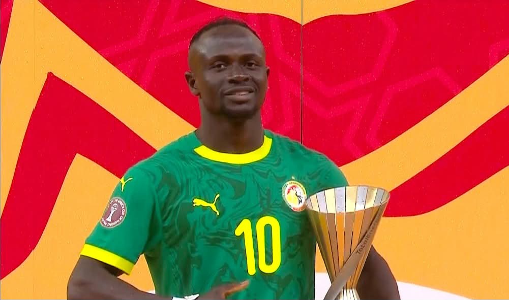 الكاف تعلن ساديو ماني أفضل لاعب في كأس أفريقيا