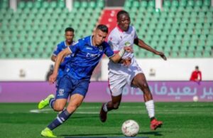 حسنية أكادير يفوز على اتحاد يعقوب المنصور بثنائية نظيفة