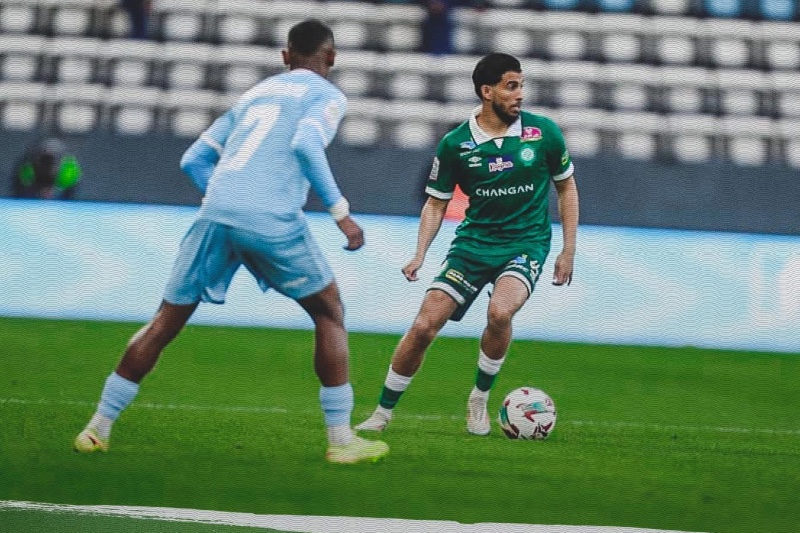 أوييووسي يُنقذ الرجاء من الخسارة أمام اتحاد تواركة