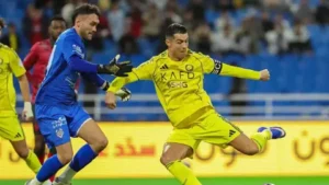 النصر يفوز على الخلود ويُقلص الفارق مع الهلال في الدوري