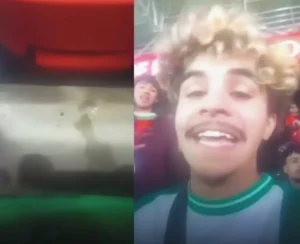 مشجع جزائري يتبول في ملعب بالرباط يثير جدلاً واسعًا