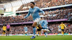 مرموش يقود سيتي للفوز على وولفرهامبتون في الدوري