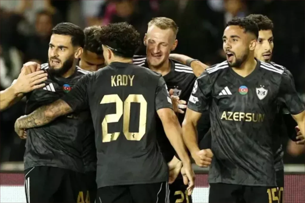 كاراباغ يفوز على آينتراخت ويقترب من دوري الأبطال