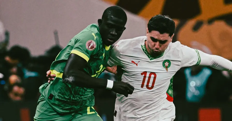 المغرب والسنغال يتعادلان سلبيًا في الشوط الأول من النهائي