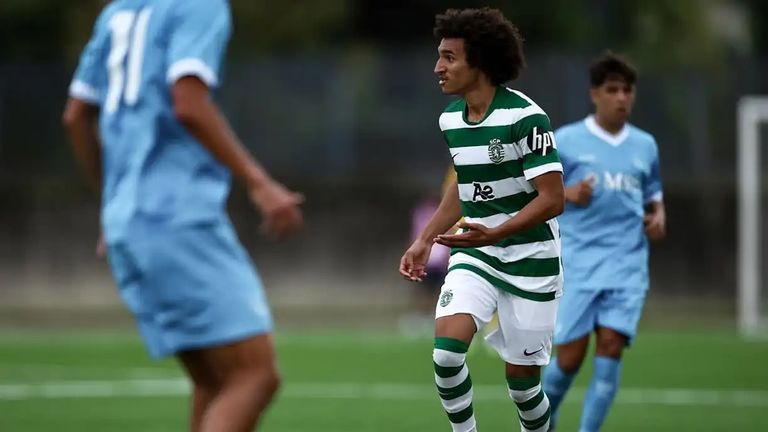 بافضيلي المغربي يتألق مع سبورتنغ لشبونة