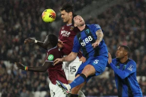 وست هام يتعادل مع بورنموث ويواصل المعاناة في الدوري