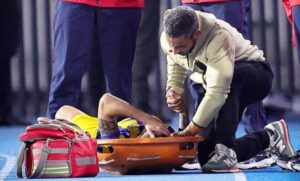 كسر بالترقوة يبعد متولي عن الملاعب لأربعة أشهر