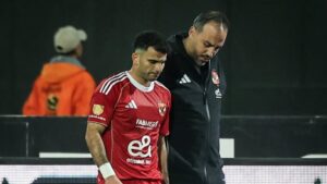 طبيب الأهلي يكشف إصابة زيزو بالعضلة الخلفية أمام البنك الأهلي