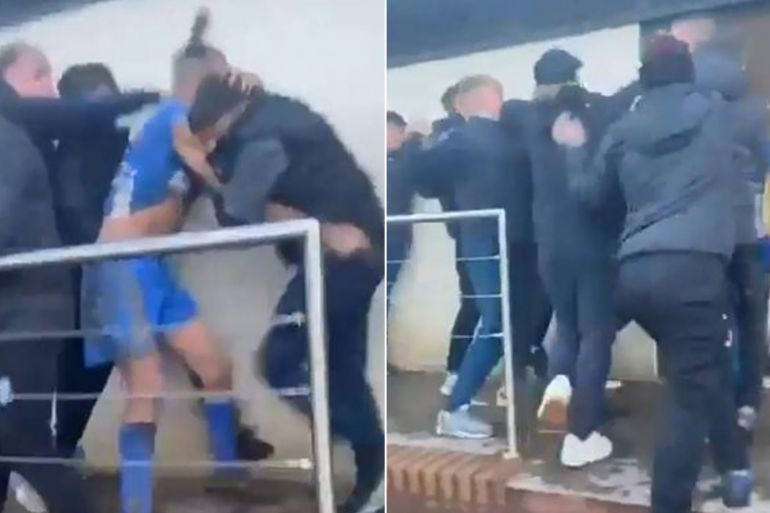 شرطة إنجلترا تفتح تحقيقًا باشتباكات بمباراة كرة قدم