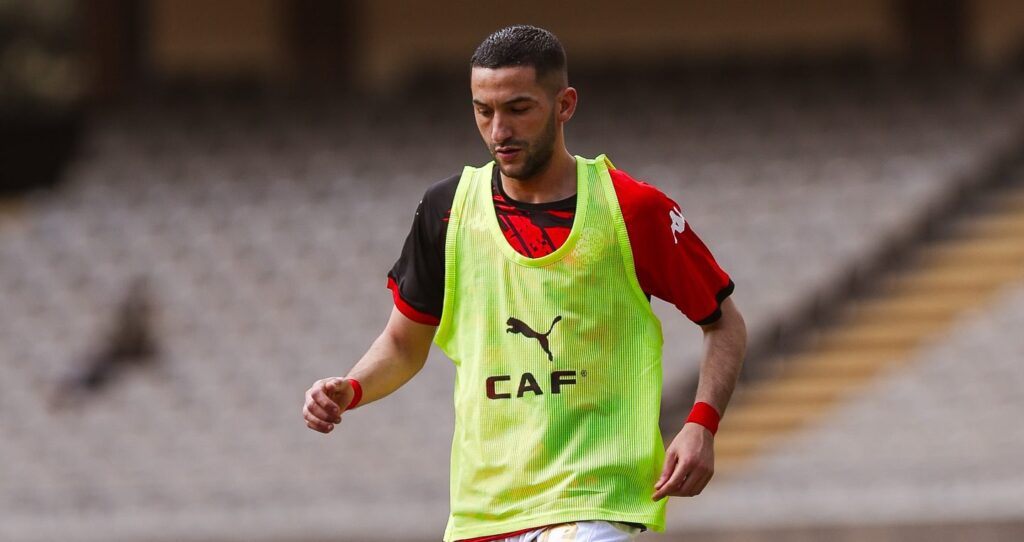 زياش يحصل على تقييم 7/10 بعد مباراة الوداد ونيروبي