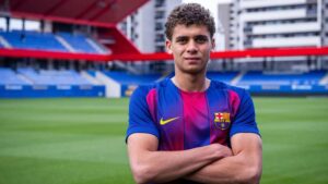 برشلونة يعلن ضم المهاجم المصري حمزة عبد الكريم من الأهلي