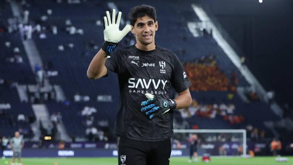 إصابة بونو تبعده عن تدريبات الهلال قبل مواجهة آسيوية