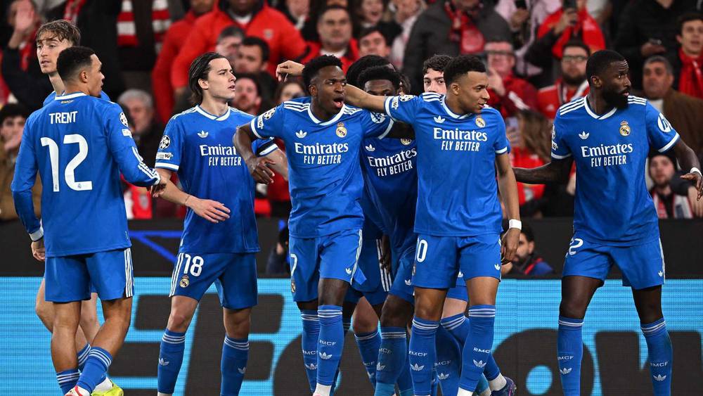 يويفا يراجع مباراة بنفيكا وريال مدريد بعد واقعة فينيسيوس