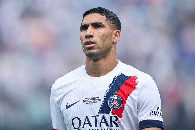 باريس سان جيرمان يحيل حكيمي إلى المحاكمة بتهمة الاغتصاب