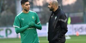 الركراكي يلتقي حكيمي في باريس تحضيرًا لمعسكر مارس