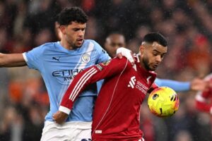 مانشستر سيتي يفوز على ليفربول بريمونتادا مثيرة في أنفيلد