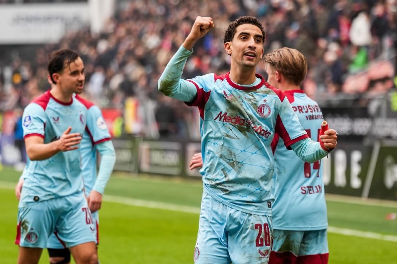 تيرغالين يسجل هدفًا ويقود فاينورد لفوز ثمين على أوتريخت