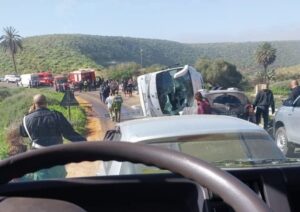 مصرع 4 أمنيين وإصابة آخرين في حادث سير مروع بالمغرب