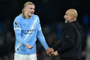 غوارديولا يثير الغموض حول مشاركة هالاند أمام ريال مدريد