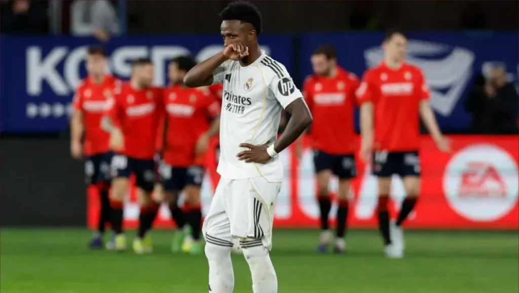 أوساسونا يفوز على ريال مدريد بهدف قاتل في الدقيقة 91