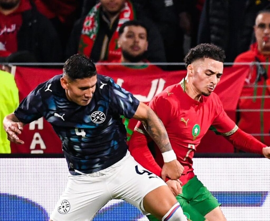 المغرب يهزم باراغواي ودياً 2-1 في فرنسا