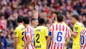 بوردالاس يدافع عن عبقار بعد طرده أمام أتلتيكو مدريد