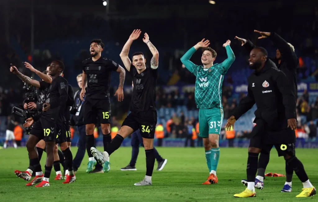 سندرلاند يفوز على ليدز يونايتد بهدف في الدوري الإنجليزي