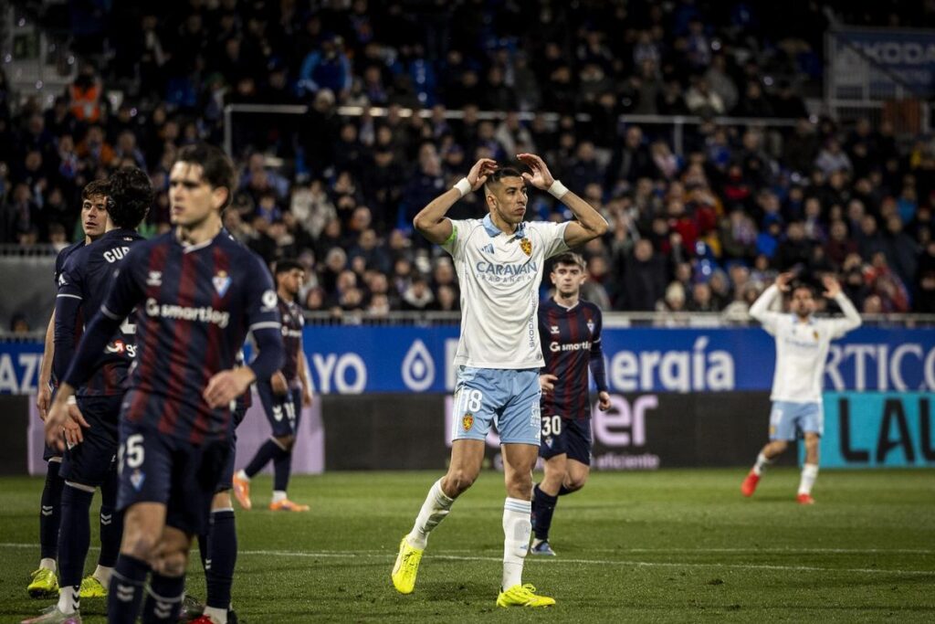 ريال سرقسطة يعلن إصابة جواد الياميق وغيابه المحتمل.