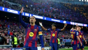 برشلونة يسحق نيوكاسل ويتأهل لربع نهائي الأبطال (7-2)