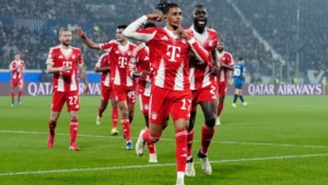 بايرن ميونيخ يسحق أتالانتا بسداسية ويقترب من ربع النهائي