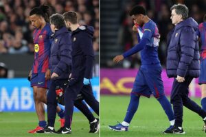 برشلونة يعلن إصابة كوندي وبالدي.. غياب مرتقب للاعبين