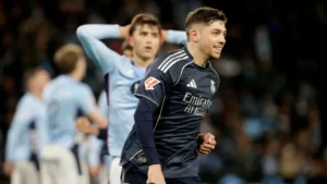 ريال مدريد يفوز على سيلتا فيغو 2-1 في الليغا