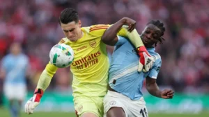 كيبا يتسبب بهدف ذاتي ويتكرر الجدل في نهائي ويمبلي