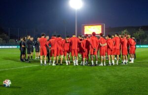 وهبي يقود أول حصة تدريبية للمنتخب المغربي