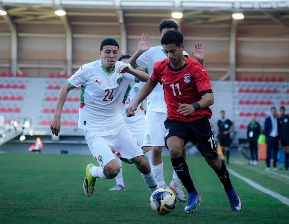 المغرب يفوز على مصر ويعزز صدارته لبطولة شمال أفريقيا تحت 17