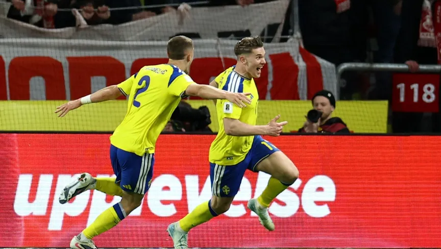 غيوكيريس يسجل هدفًا قاتلاً يمنح السويد بطاقة التأهل للمونديال