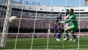 برشلونة يفوز على رايو فاييكانو ويعزز صدارة الليغا