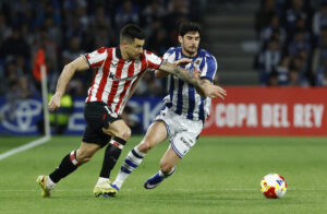 ريال سوسيداد يتأهل لنهائي كأس ملك إسبانيا بفوزه على بلباو