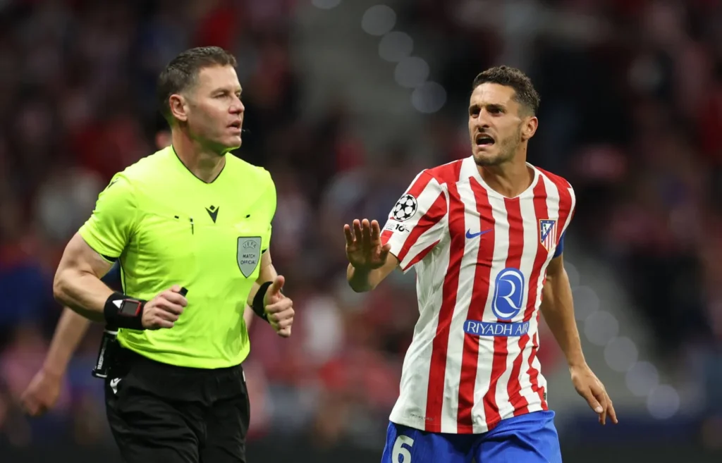 كوكي يفتح النار على التحكيم بعد تعادل أتلتيكو وأرسنال
