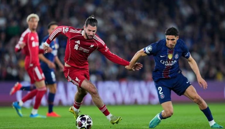 هبة سبور تبث مباراة باريس سان جيرمان وليفربول مباشرًا