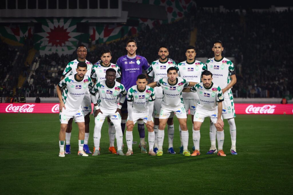 الرجاء الرياضي بدون غيابات في الكلاسيكو أمام الجيش الملكي