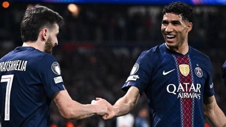حكيمي يعلق على فوز باريس سان جيرمان بدوري الأبطال