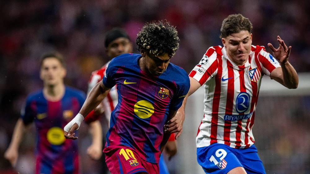 أتلتيكو مدريد يتأهل لنصف النهائي رغم فوز برشلونة