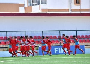 المغرب تحت 17 سنة يختتم تحضيراته لمواجهة ليبيا