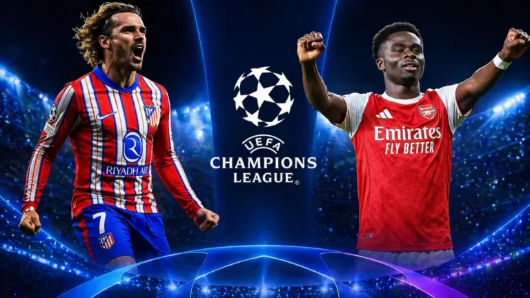 موعد مباراة أتلتيكو مدريد وآرسنال والقنوات الناقلة
